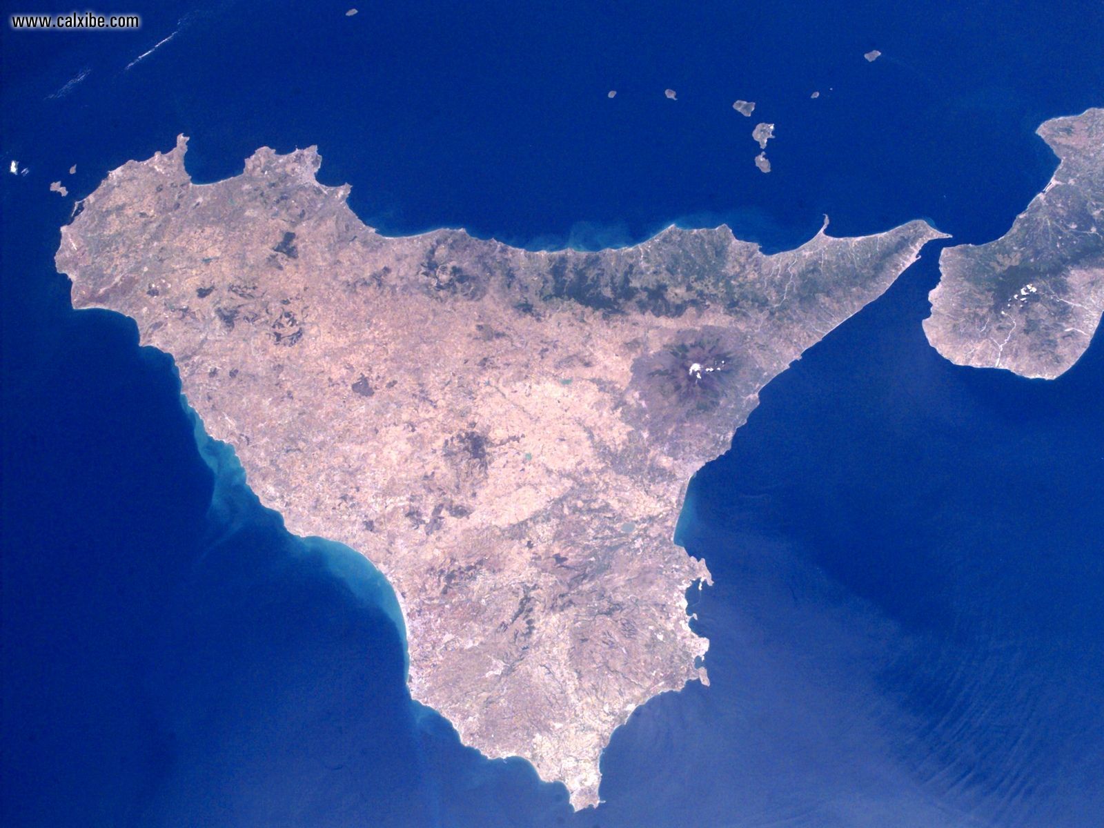 Nature As Seen From Iss Sicily Picture Nr