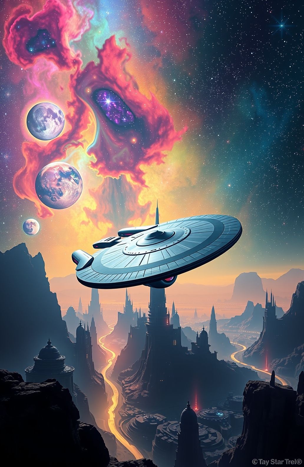 Star Trek Dual Screen Wallpaper