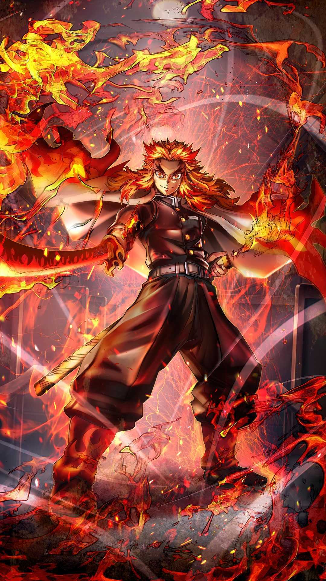 Akaza Wallpaper On