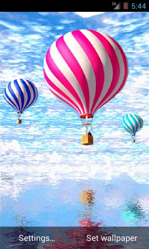 Download free Air Balloons Live Wallpaper apps for Android phone