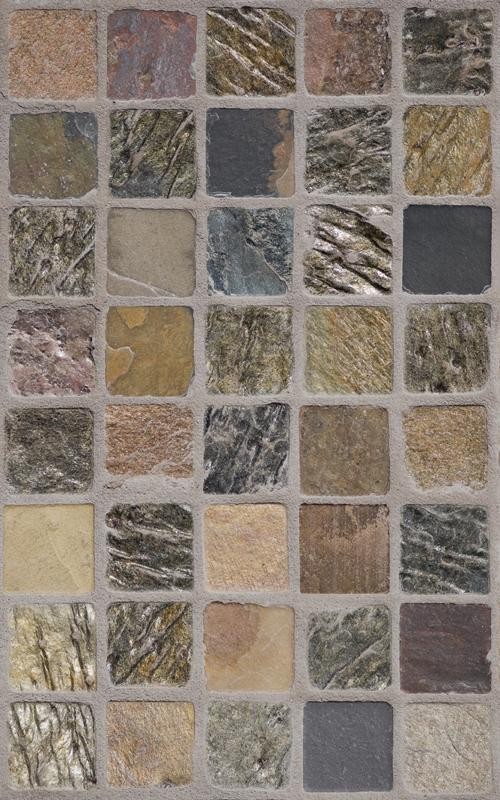 Multiple Texture Stone Tile Wallpaper