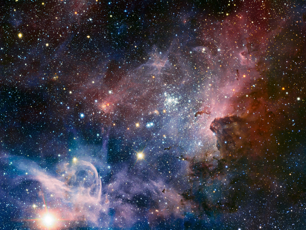 Carina Nebula Revealed In All Its Glory Science The Guardian