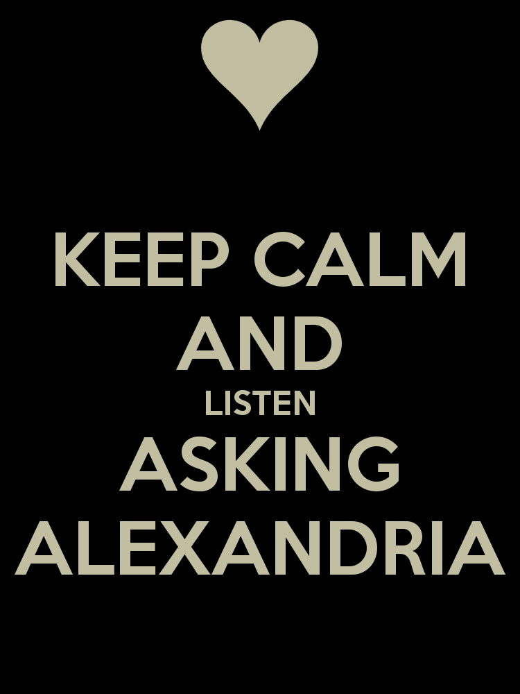 Keep Calm And Listen Asking Alexandria Png