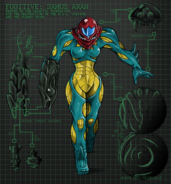 Metroid Fusion Wallpaper Sequel By