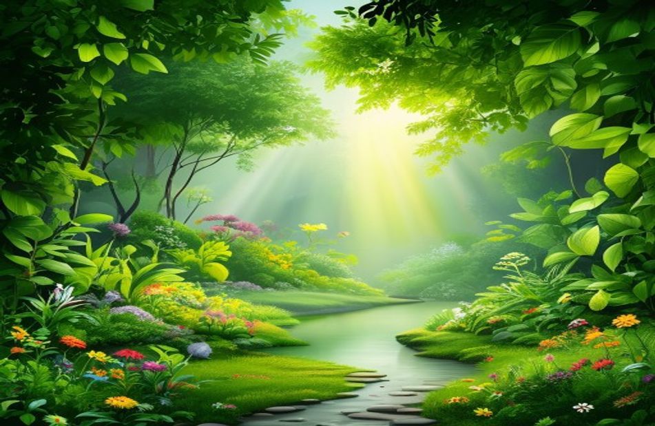 Green Space Wallpaper