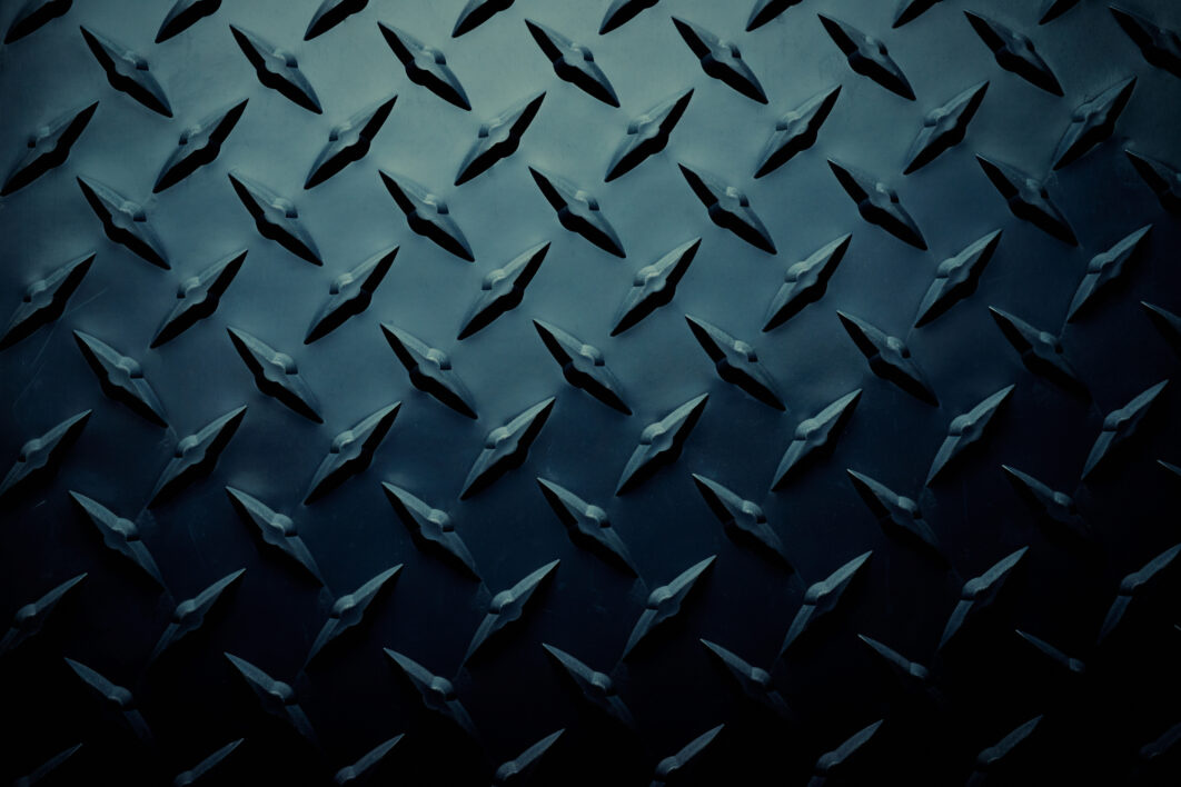 Steel Diamond Plate Background Wallpaper