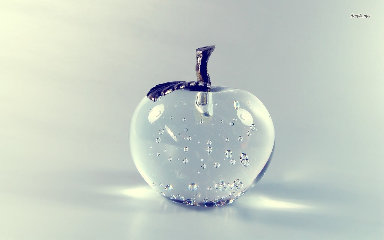 Water Apple Wallpaper Digital Art