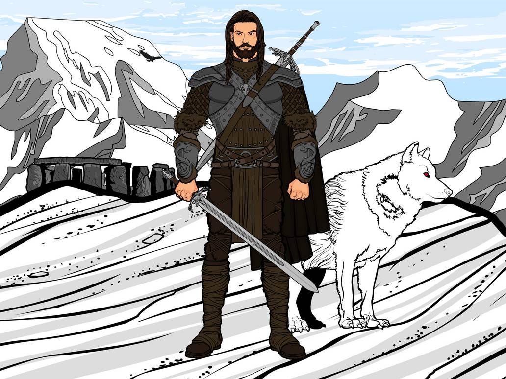 Warrior Of The North Background By Demigod