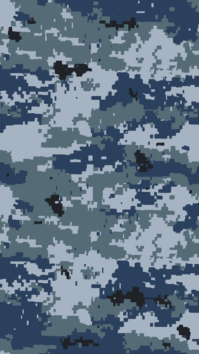 Navy Camo sample iPhone Wallpaper 640x1136