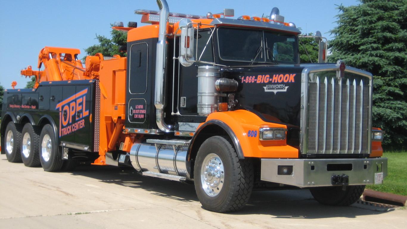 Vehicles Kenworth Tow Truck Wallpaper