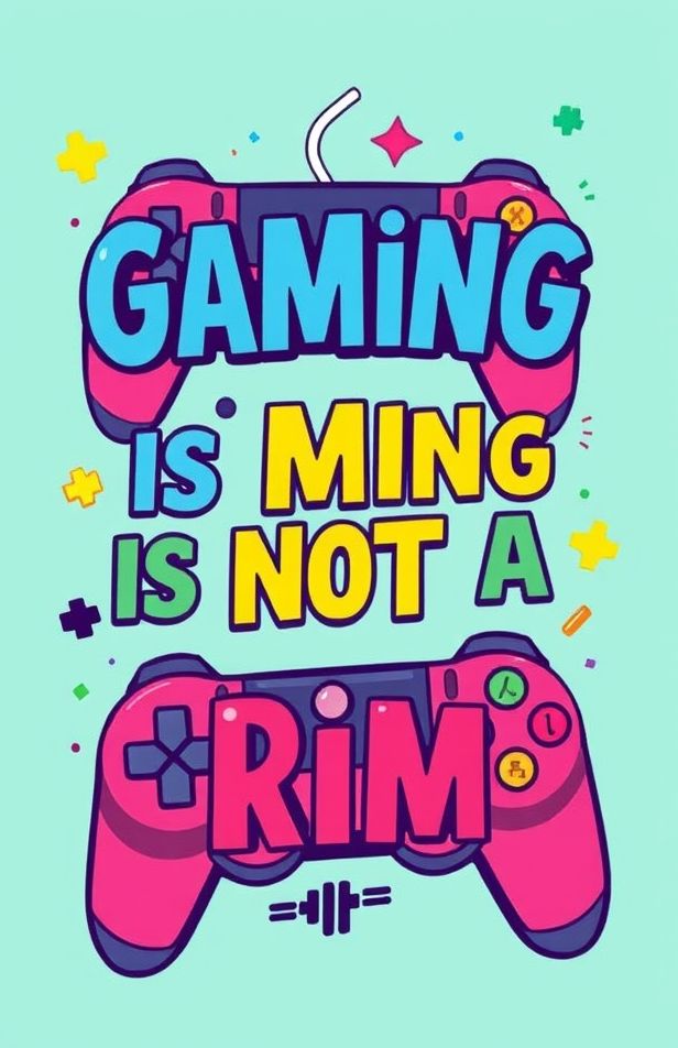 Gaming Is Not A Crime Wallpaper