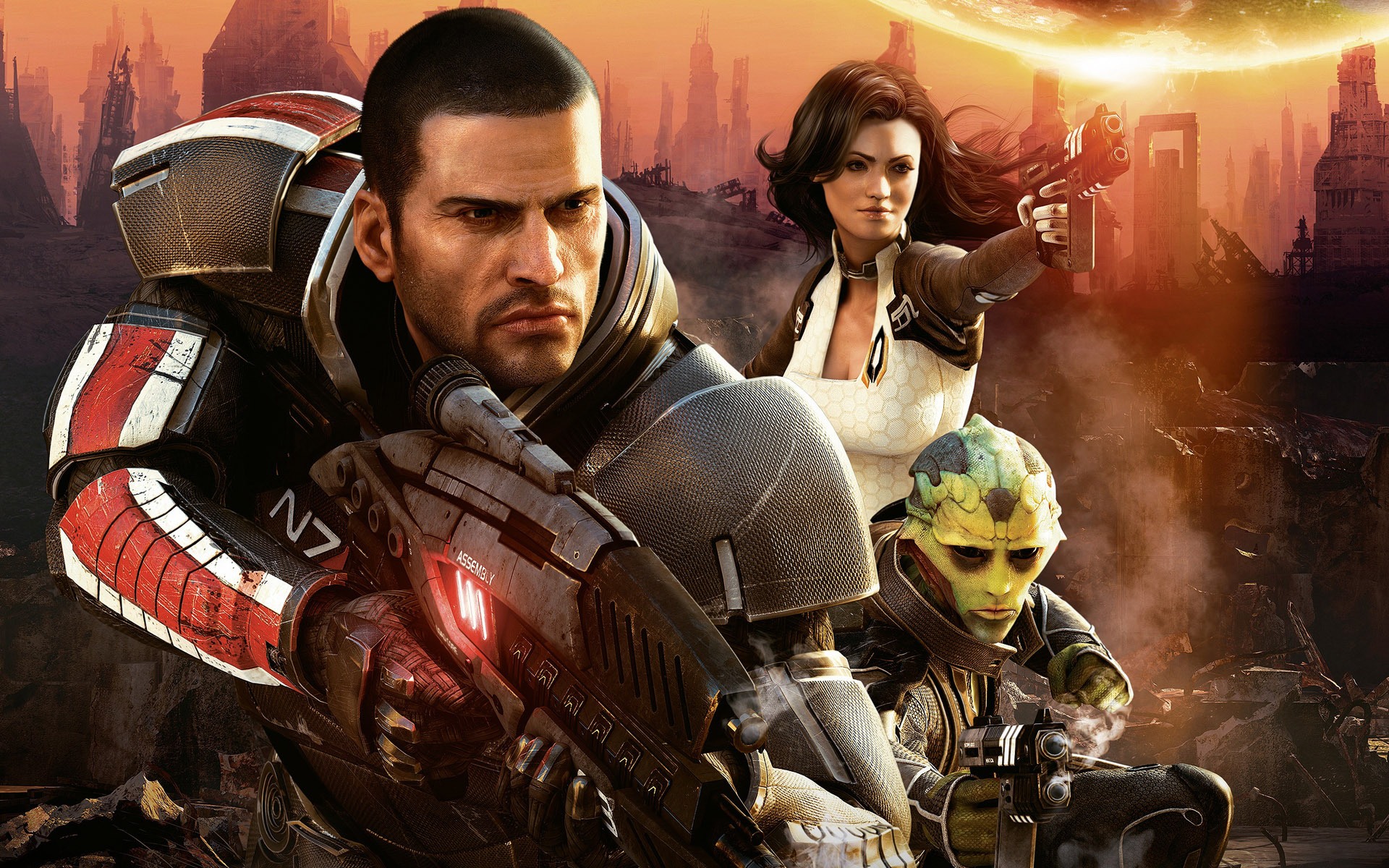 Mass Effect Desktop Wallpaper