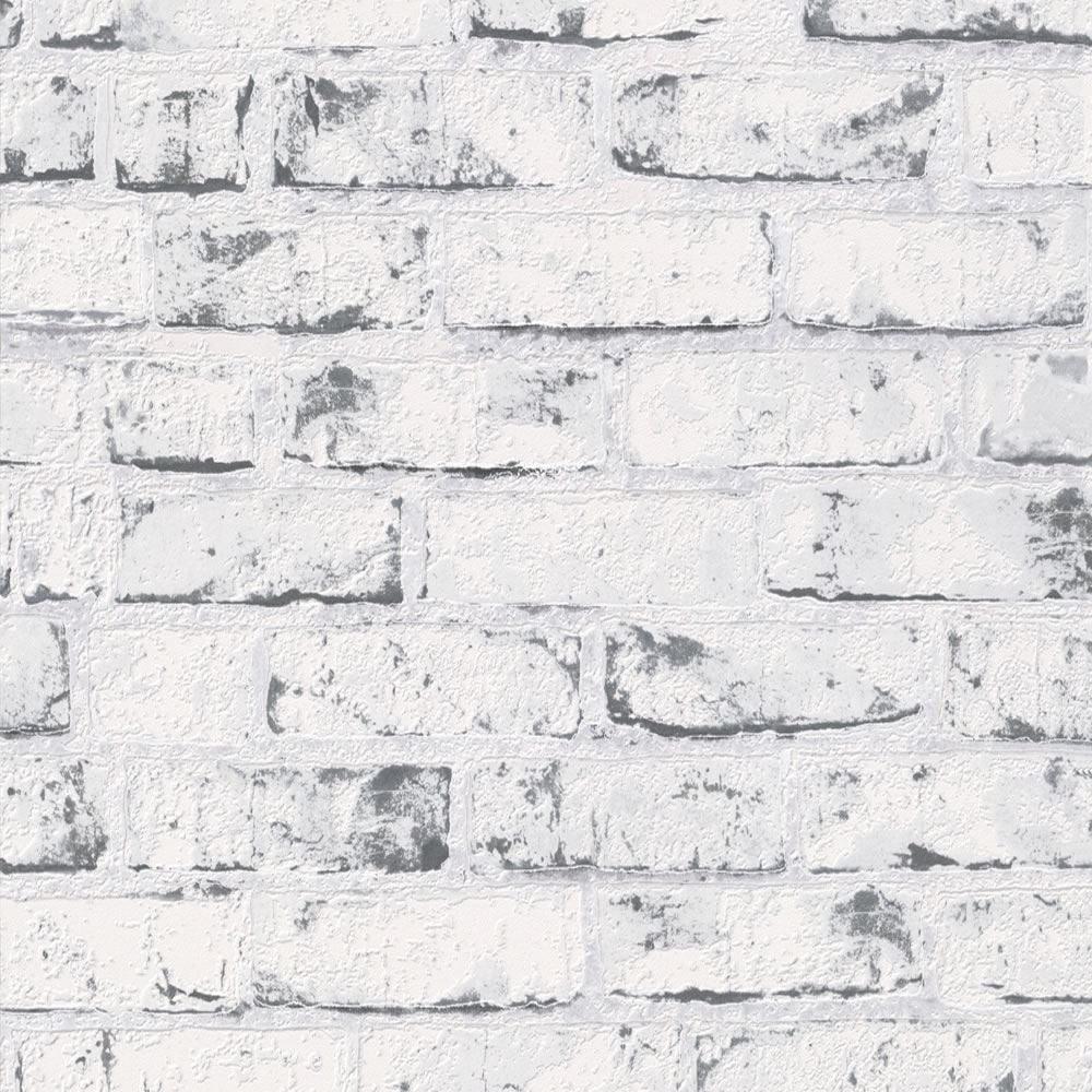 Grey Brick Wallpaper Grey White 9078 37 Brick 1000x1000