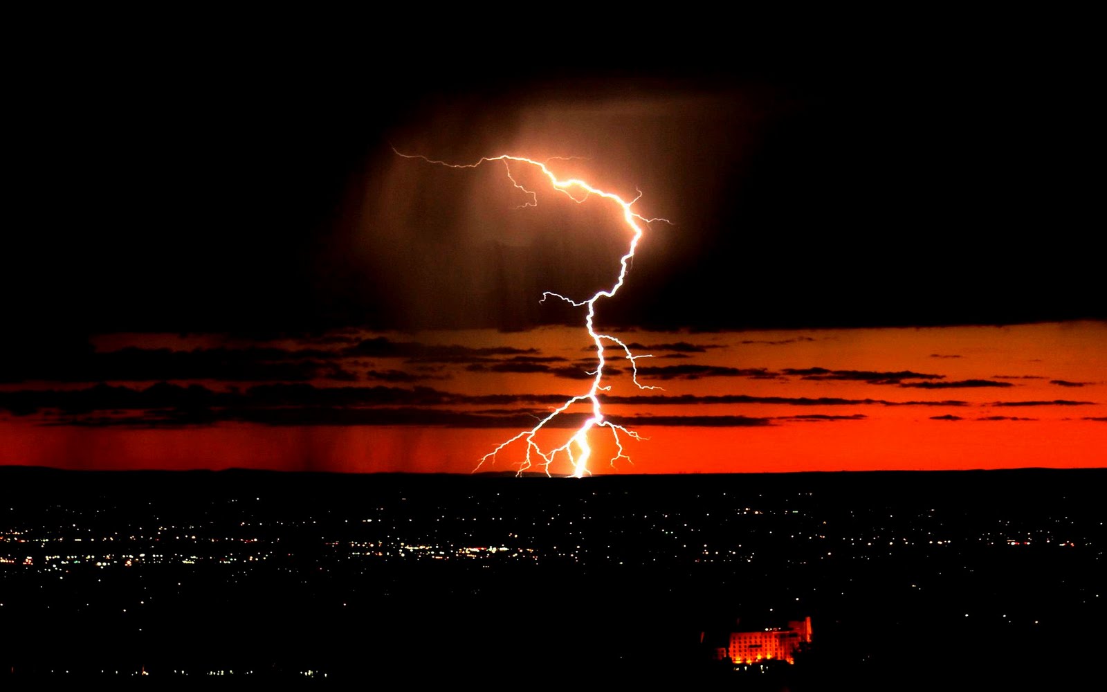 Lightning Wallpaper HD Widescreen