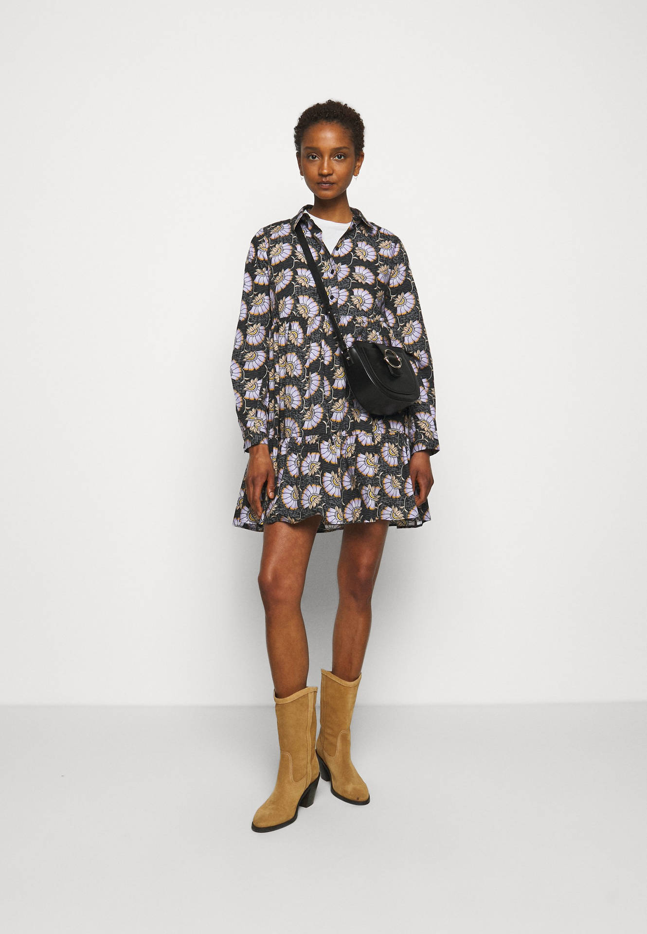 Claudie Pierlot Polo Flower Dress Wallpaper
