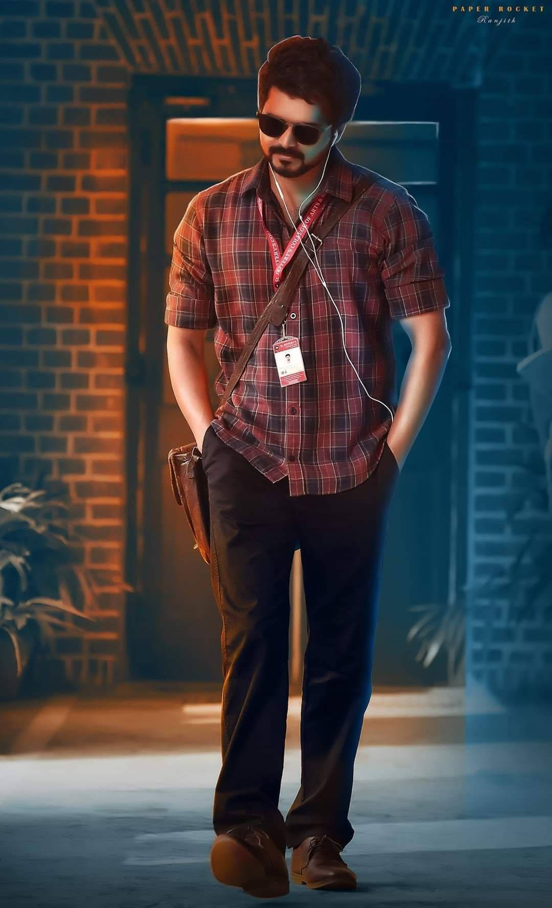 Master Vijay 4k Wallpaper