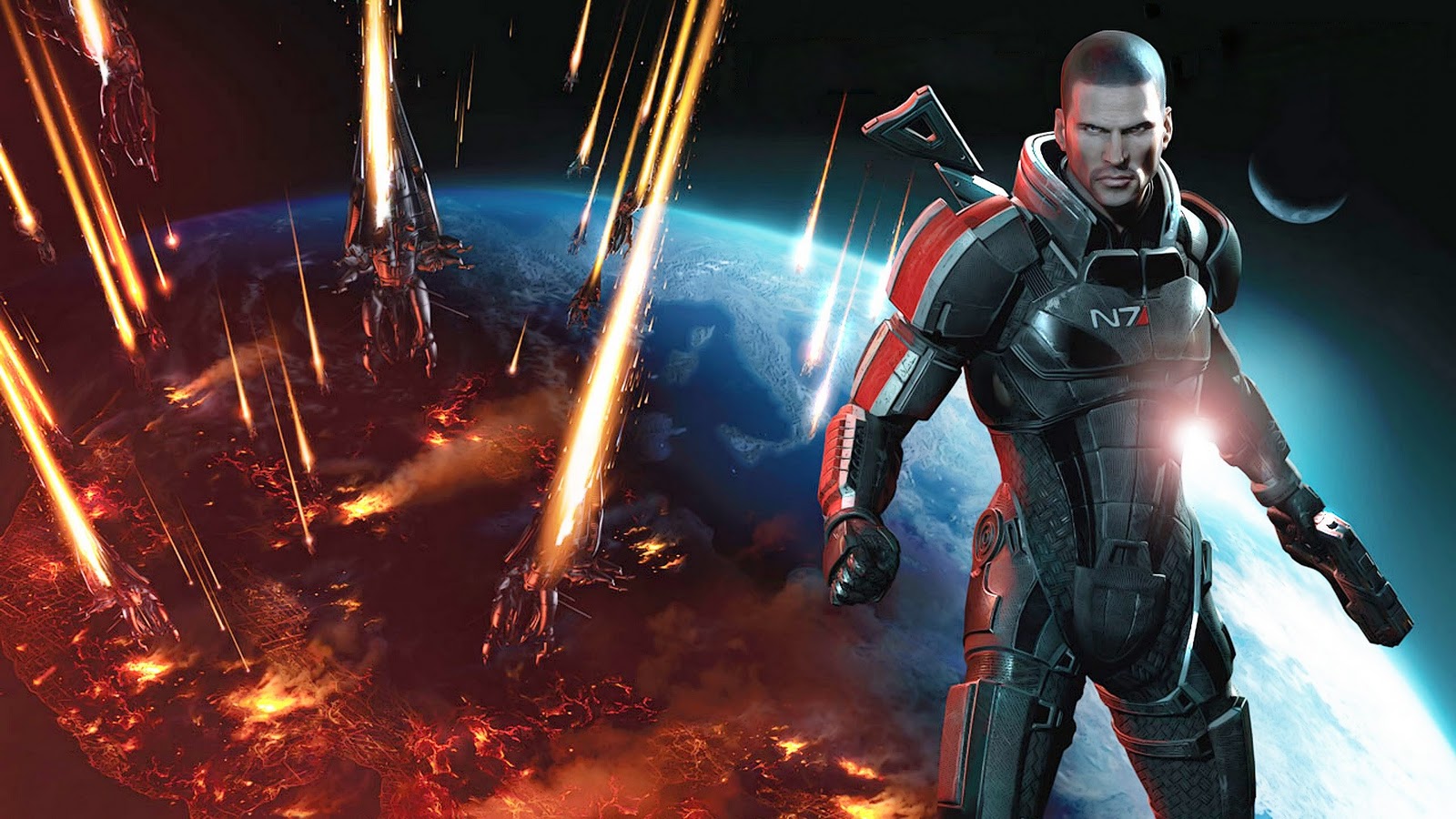 Wallpaper Photo Art Mass Effect HD Game