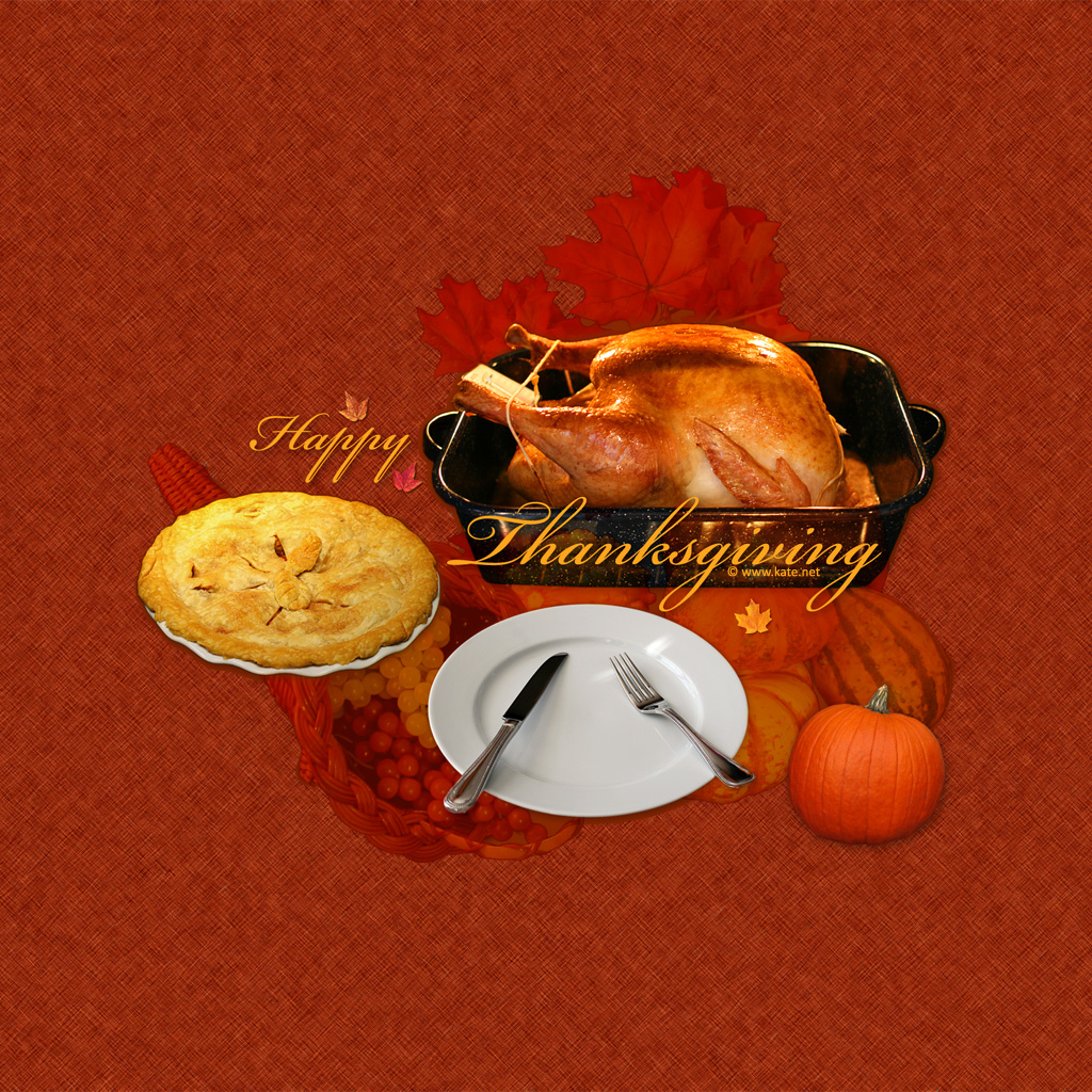 Holiday With Original Thanksgiving Wallpaper Designed By Kate