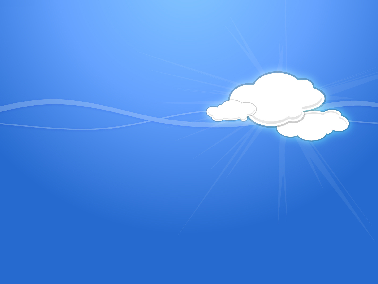 Simple Sky Cloud HD Wallpaper For Desktop