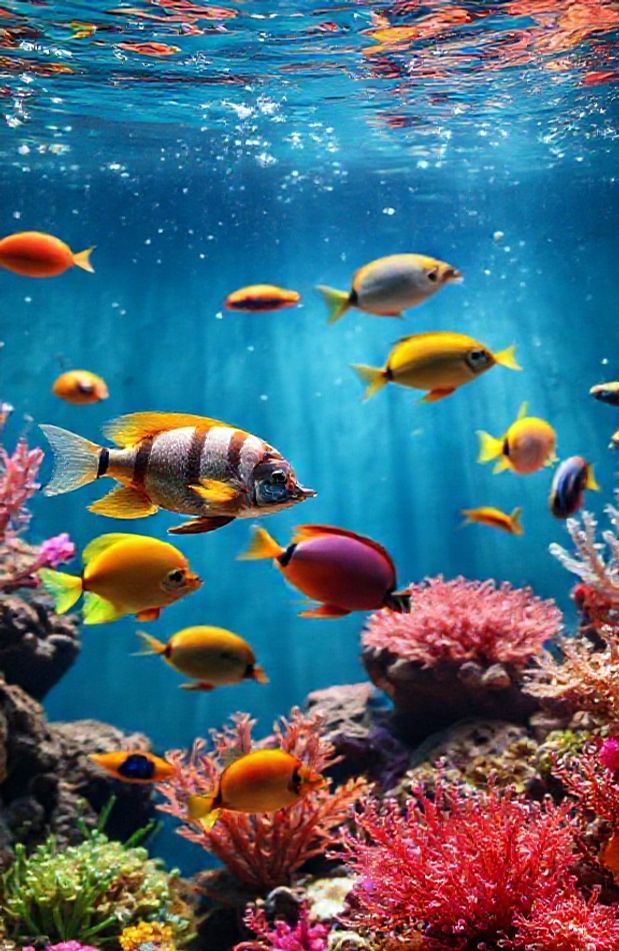 Live Wallpaper Windows Fish