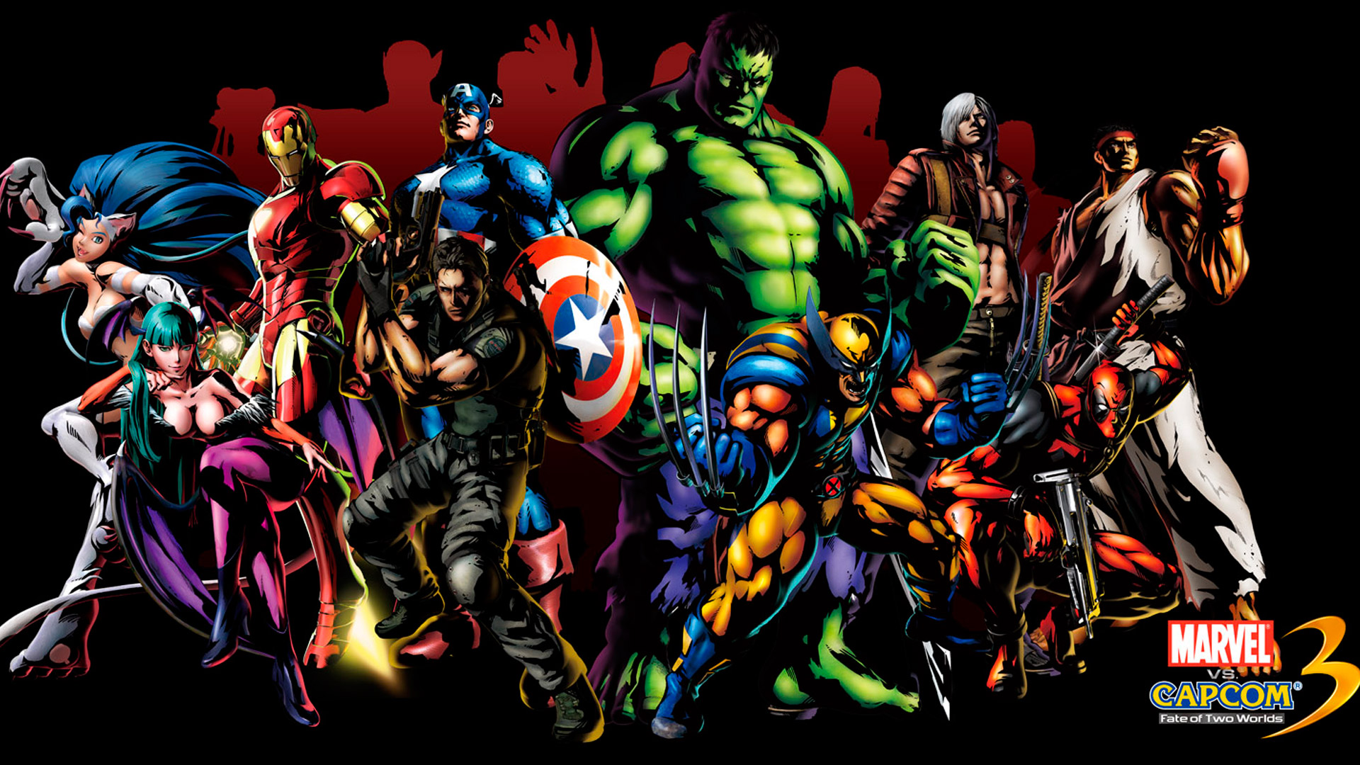 Marvel Heroes Wallpaper Background PC 1920x1080