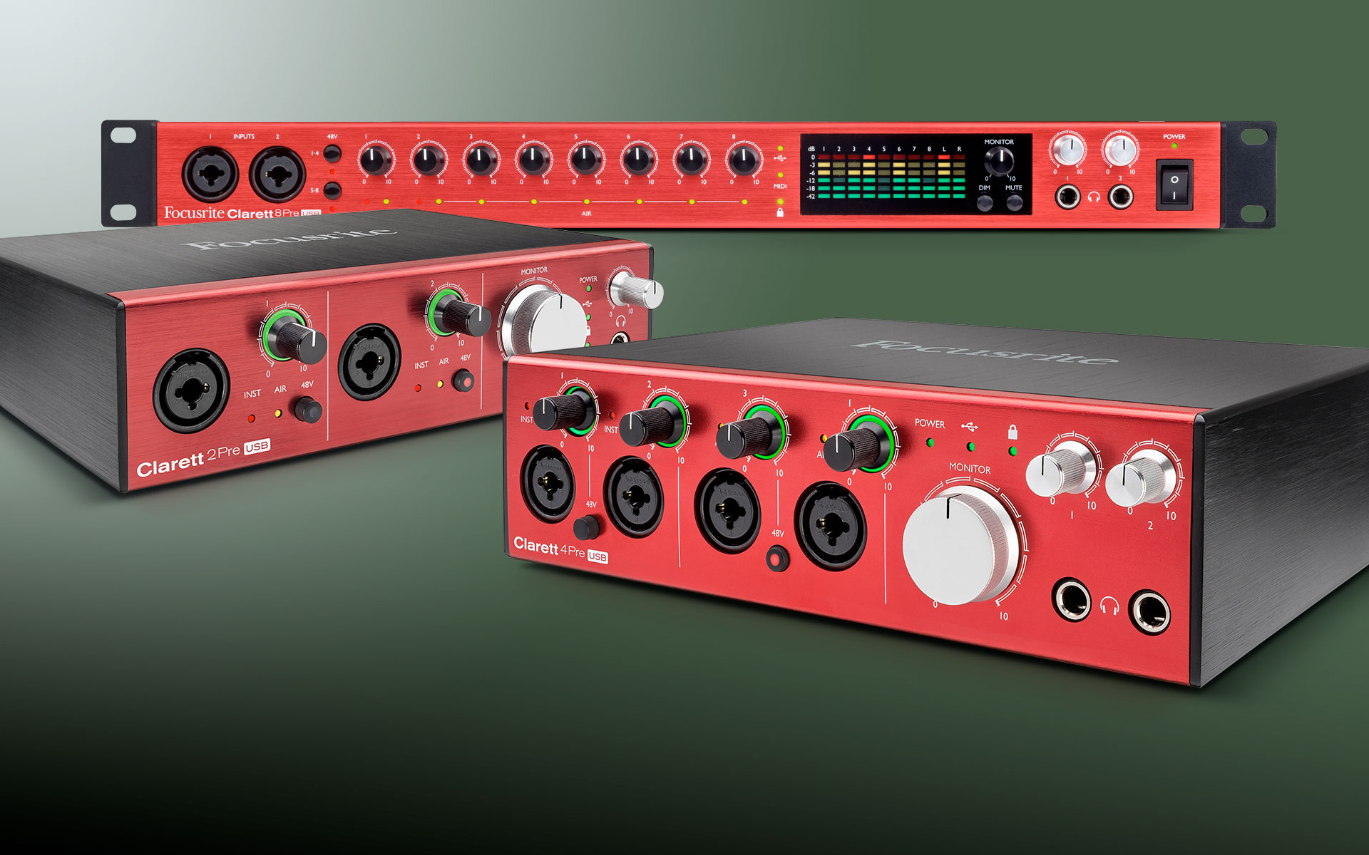 Focusrite Announce Clarett Usb Audio Interfaces Esv Magazine