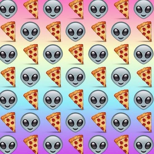 Emoji Background Emojis Wallpaper Aliens