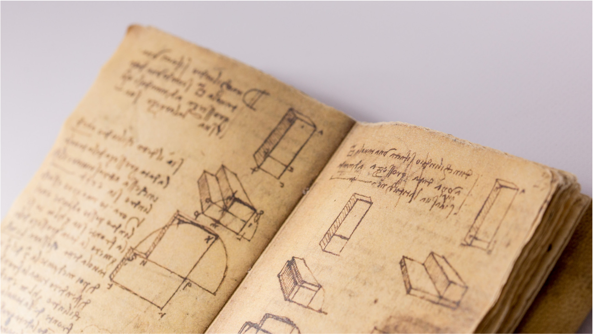 Leonardo Da Vinci Picha Codex Forster I HD Karatasi La Kupamba