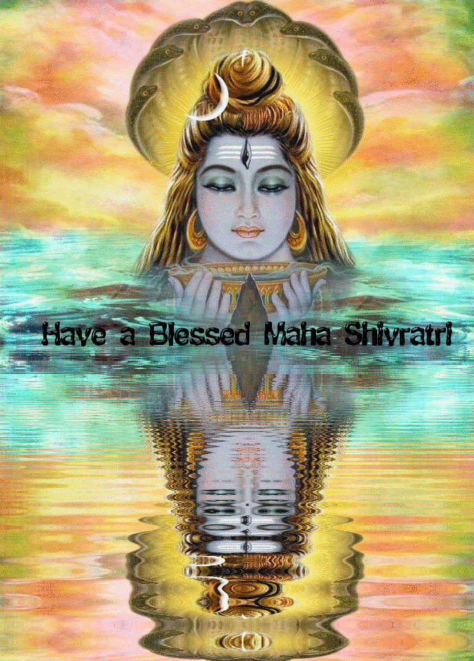Blessed Maha Shivratri Gif Lord Shiva HD Wallpaper