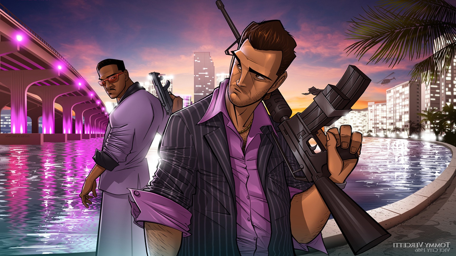 Grand Theft Auto Vice City HD Wallpaper X