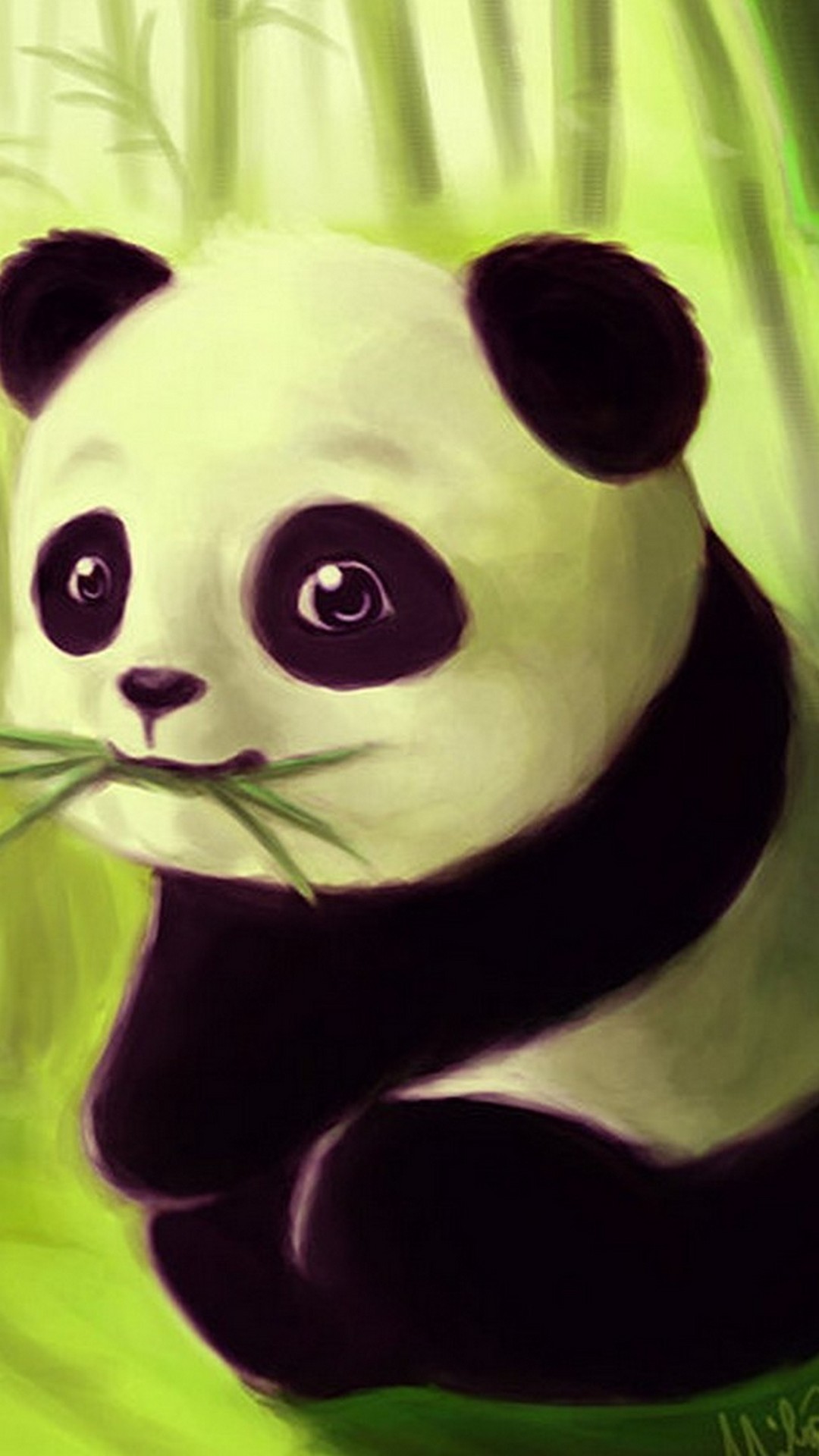 Wallpaper Android Baby Panda