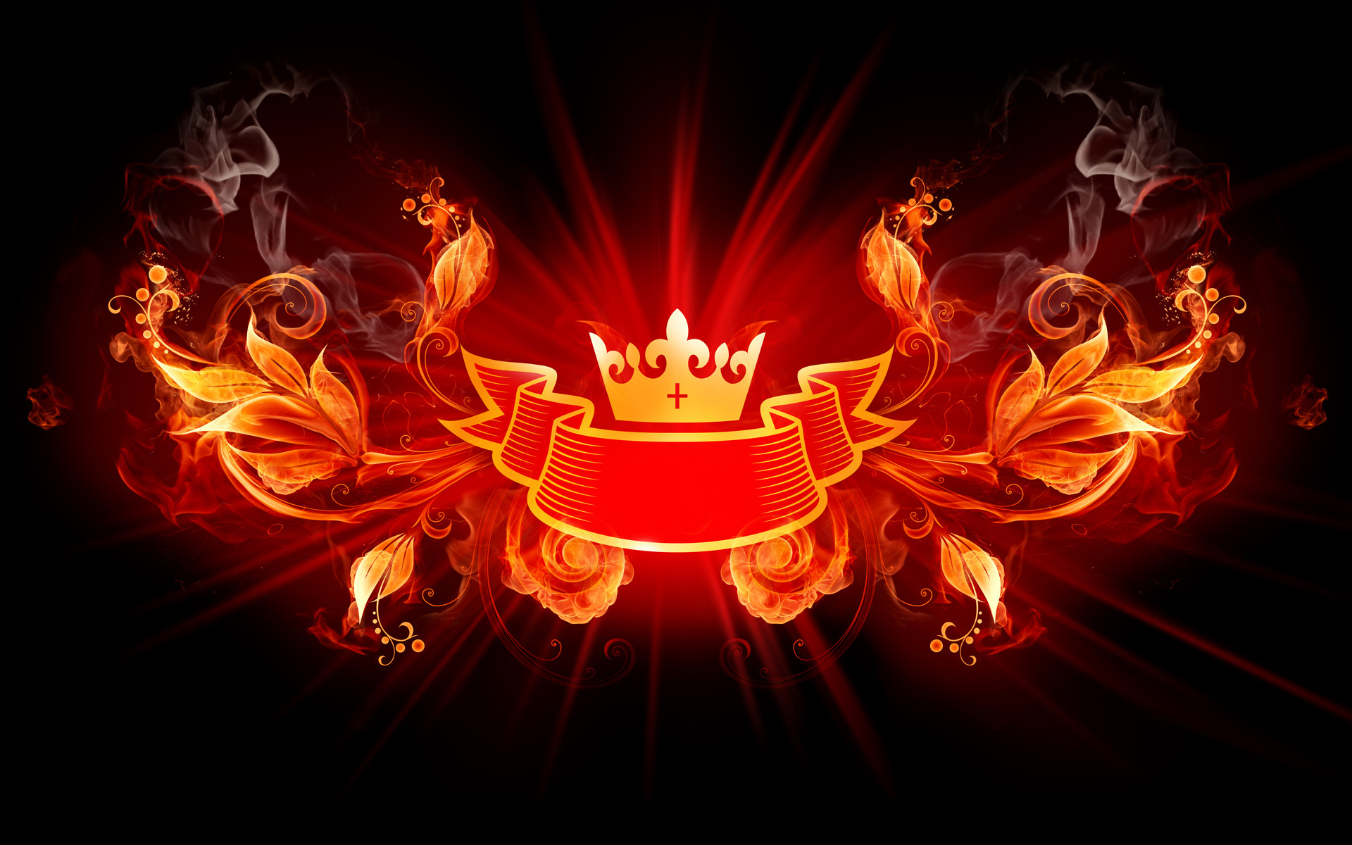 Fiery Crown Is A Great Wallpaper For Your Puter Desktop And Laptop