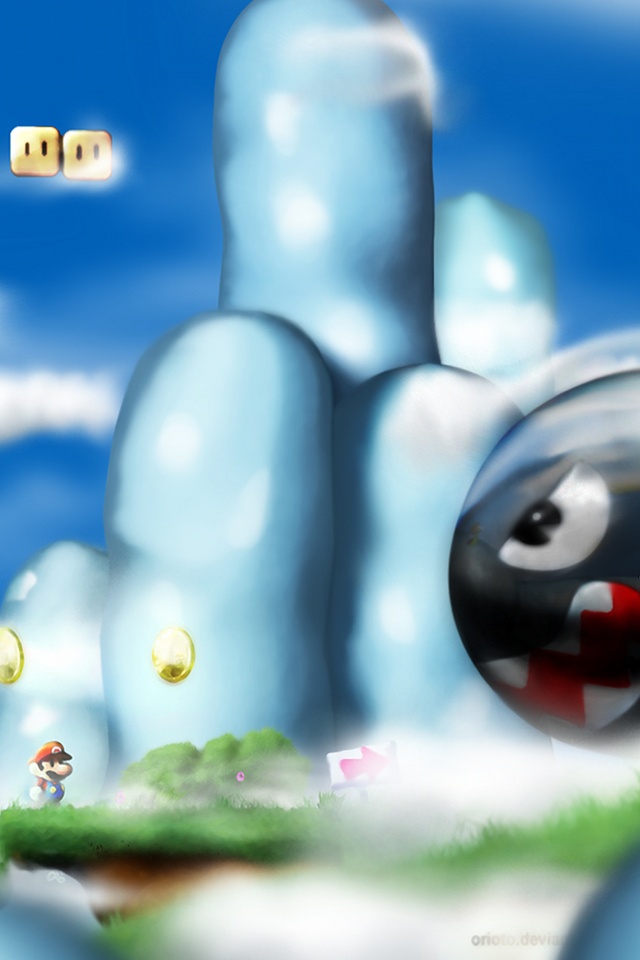 Super Mario iPhone Wallpaper