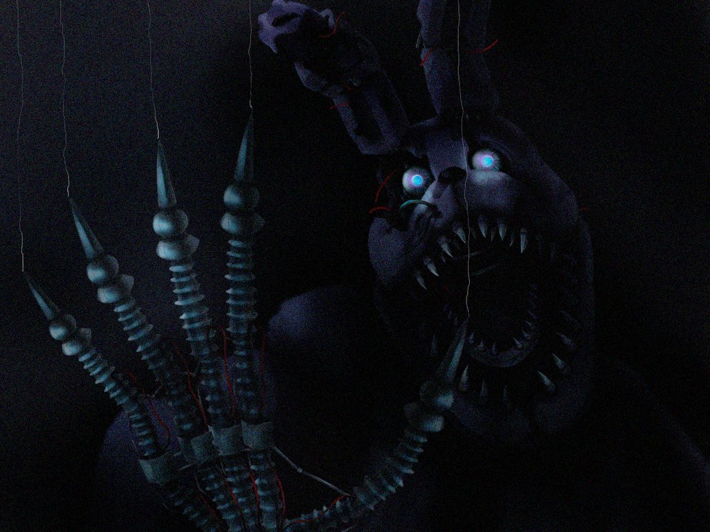 Nightmare Bonnie by ShooterSP on