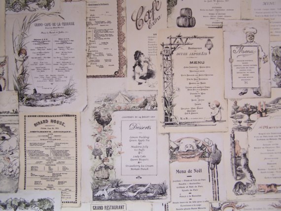 Vintage Inspired French Chic Village Toile By Createdbysonia