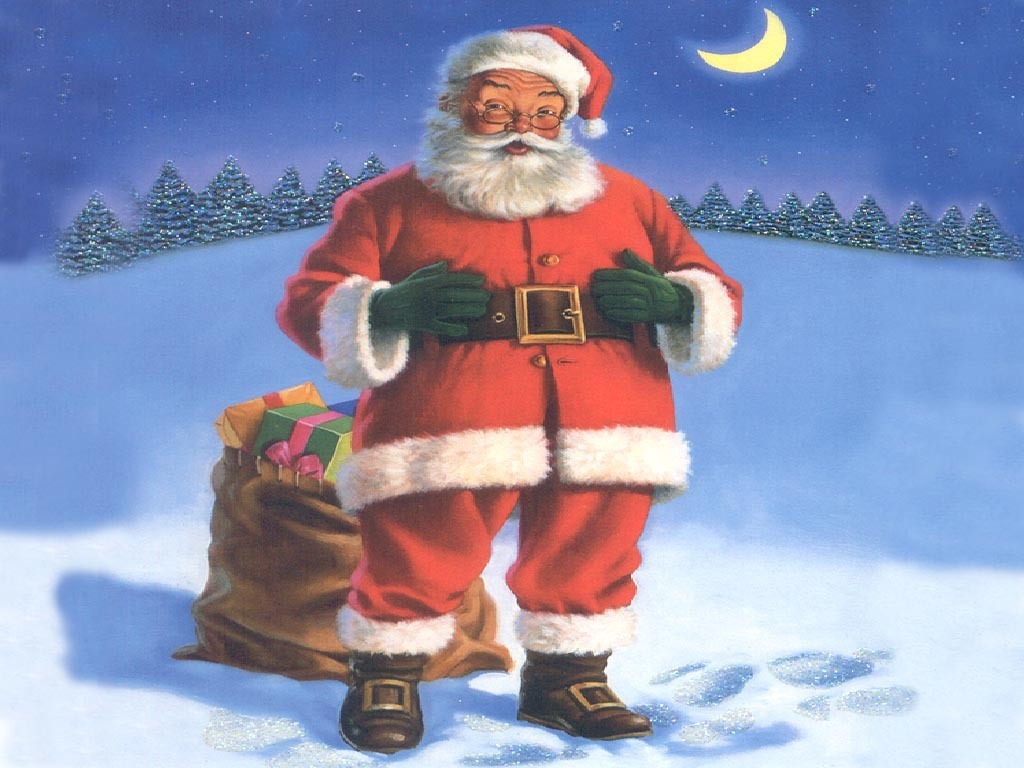 Santa Claus Pics HD Wallpaper