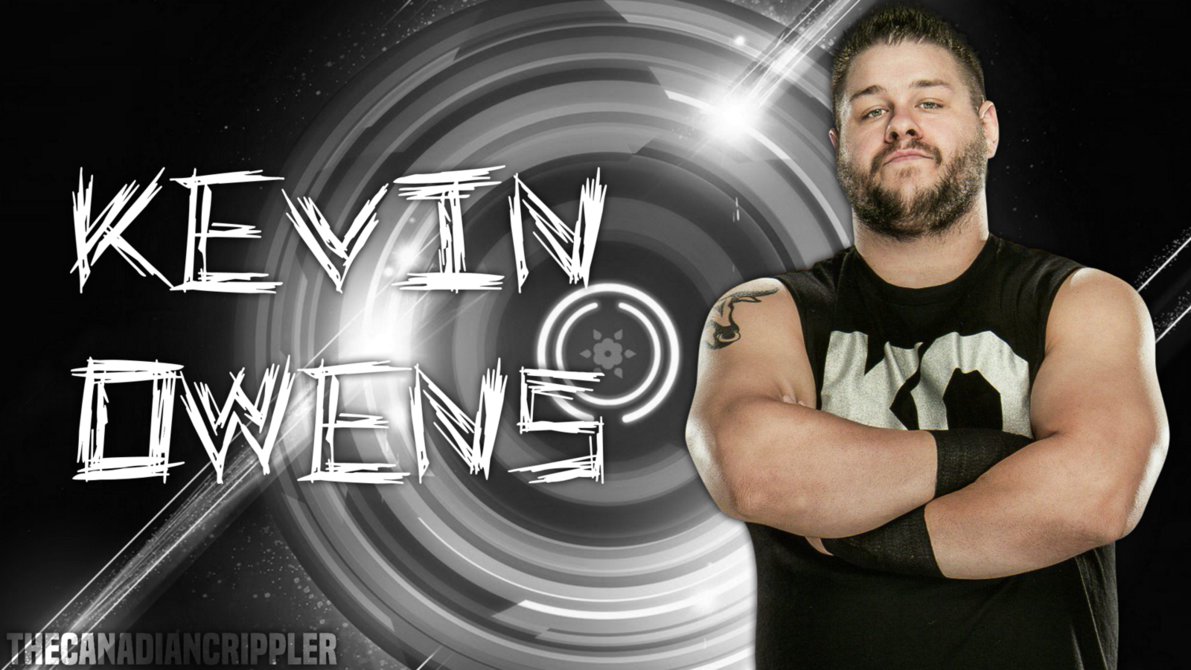 Kevin Owens Background Wallpaper Wwe Nxt Roh By