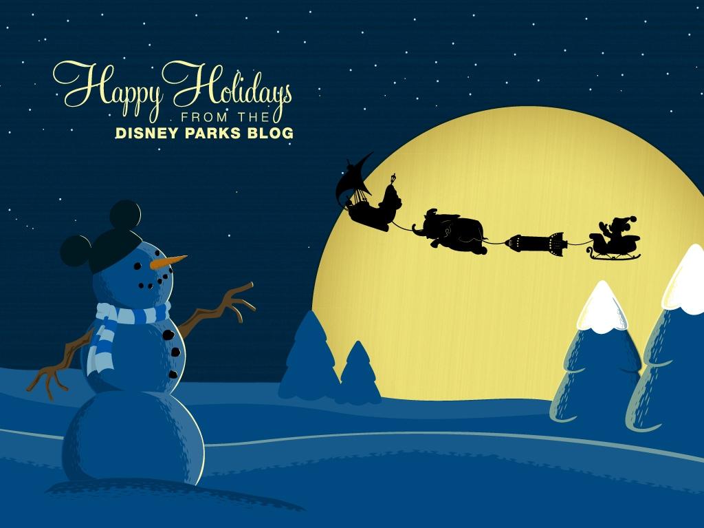 Disney Parks Digital Wallpaper To Brighten Up Your Holiday Season