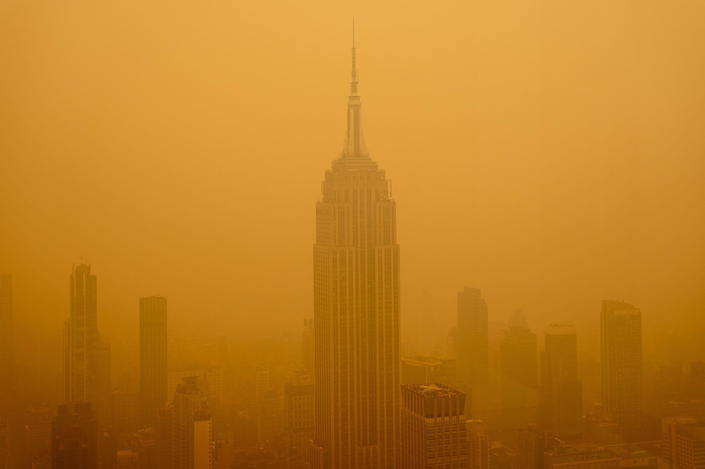 Global Air Pollution While New York Is Choking On Smog For