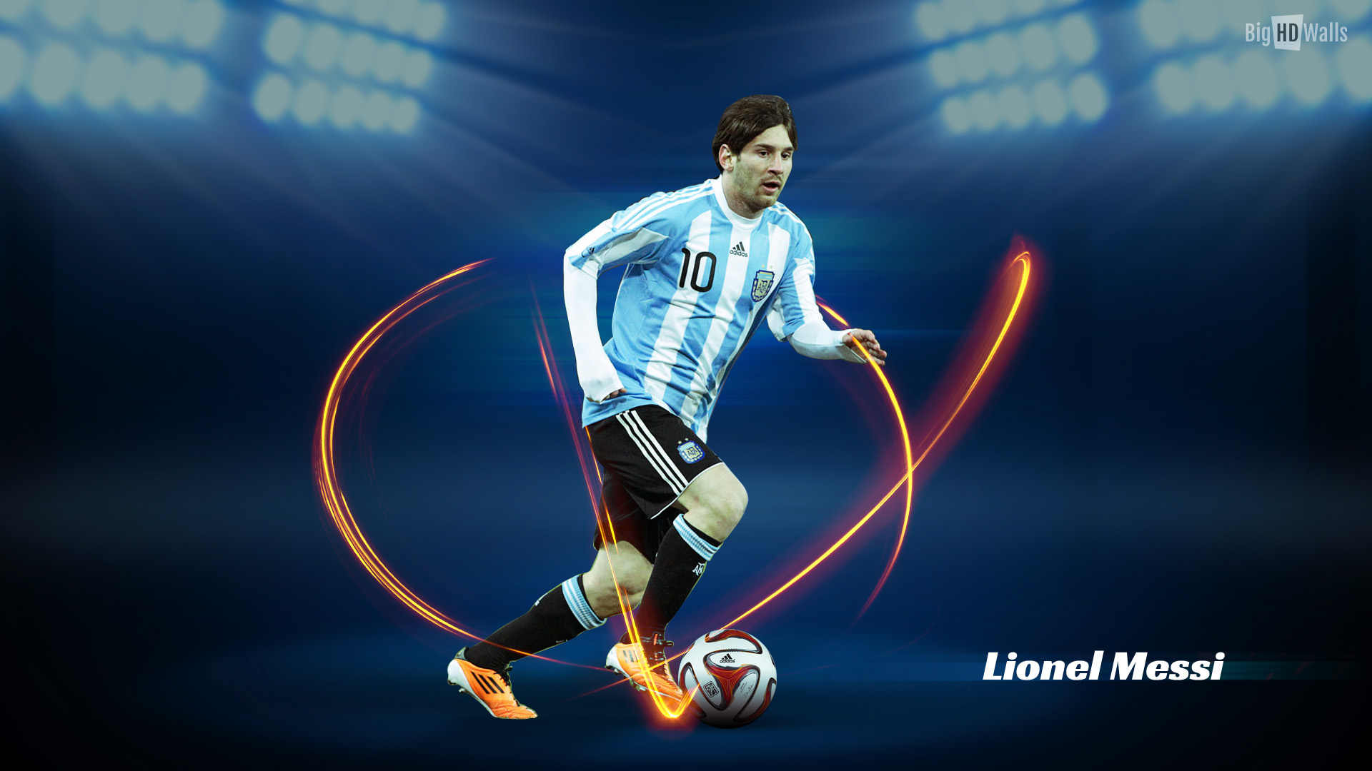 Messi Argentina Wallpaper Background HD Background