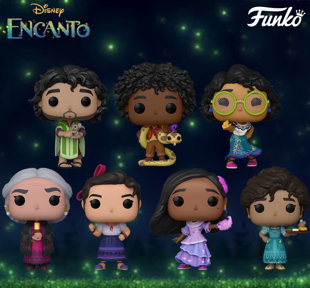 Funko Pop Disney Encanto Toys Madrigal Family Cartoon Image