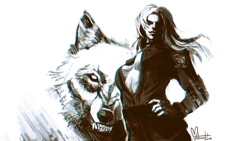 Sniper Wolf By Spacecoyote