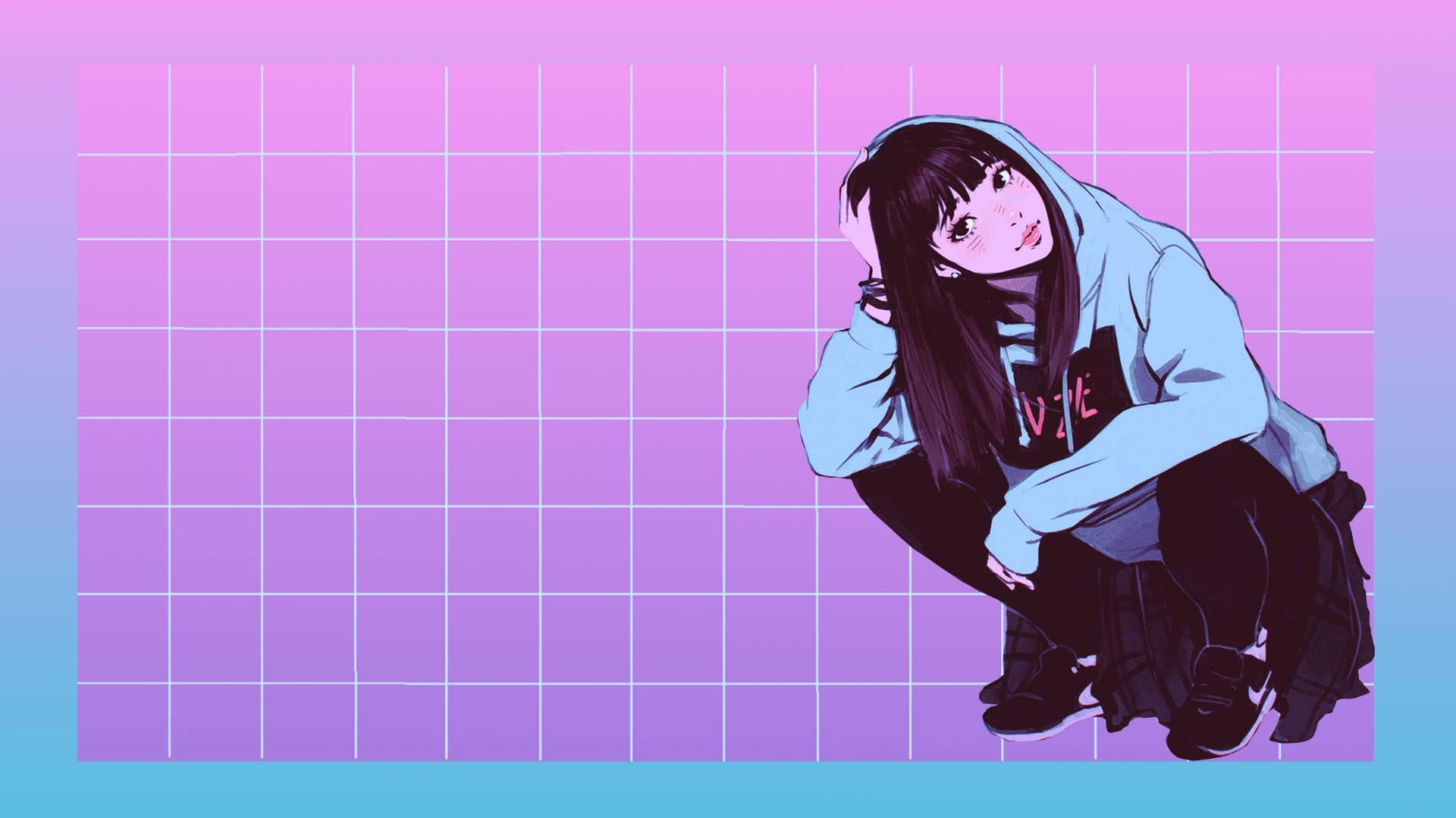 Cute E Girl Aesthetic Desktop Wallpaper