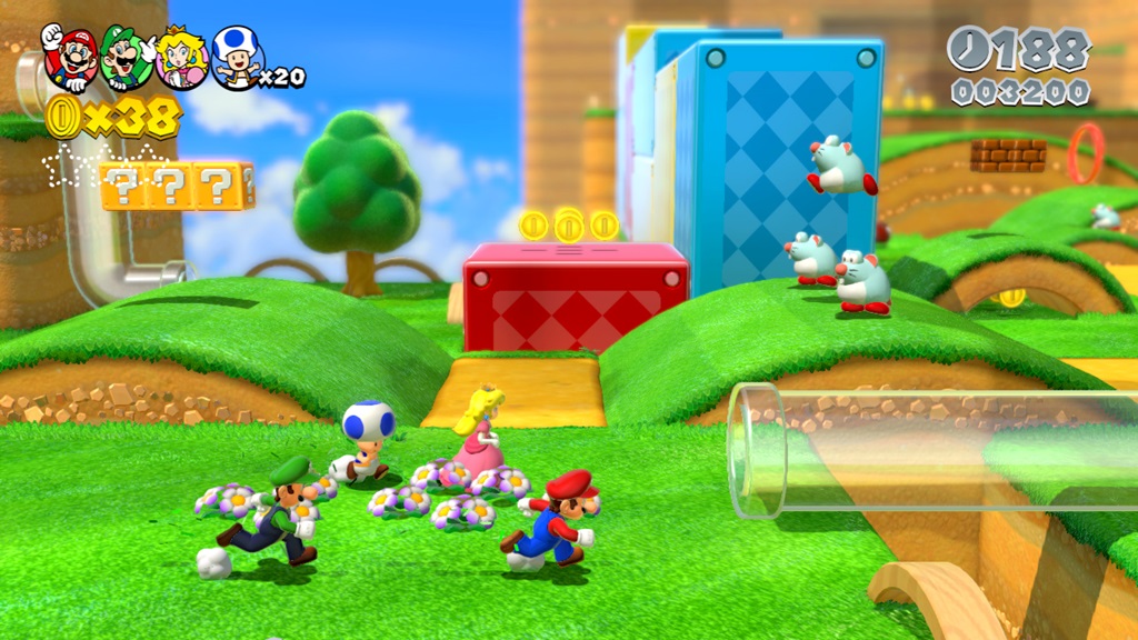 Super Mario 3d World Is An Uping Platform Game In The