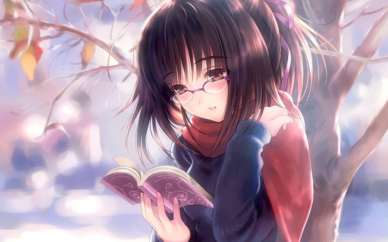 Anime Girl Reading Starr 137