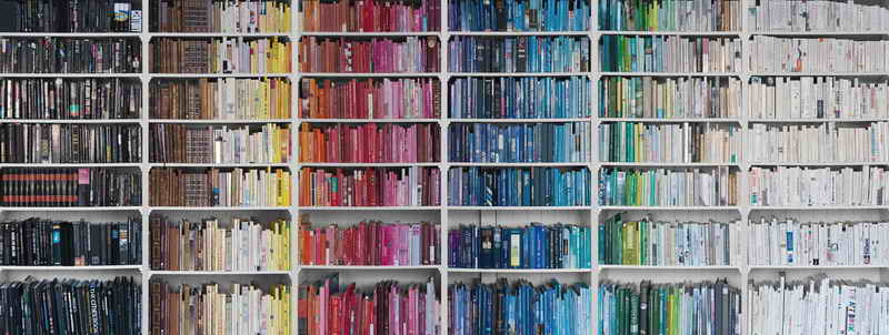 Looks Like Bookshelves Painting Wallpaper That