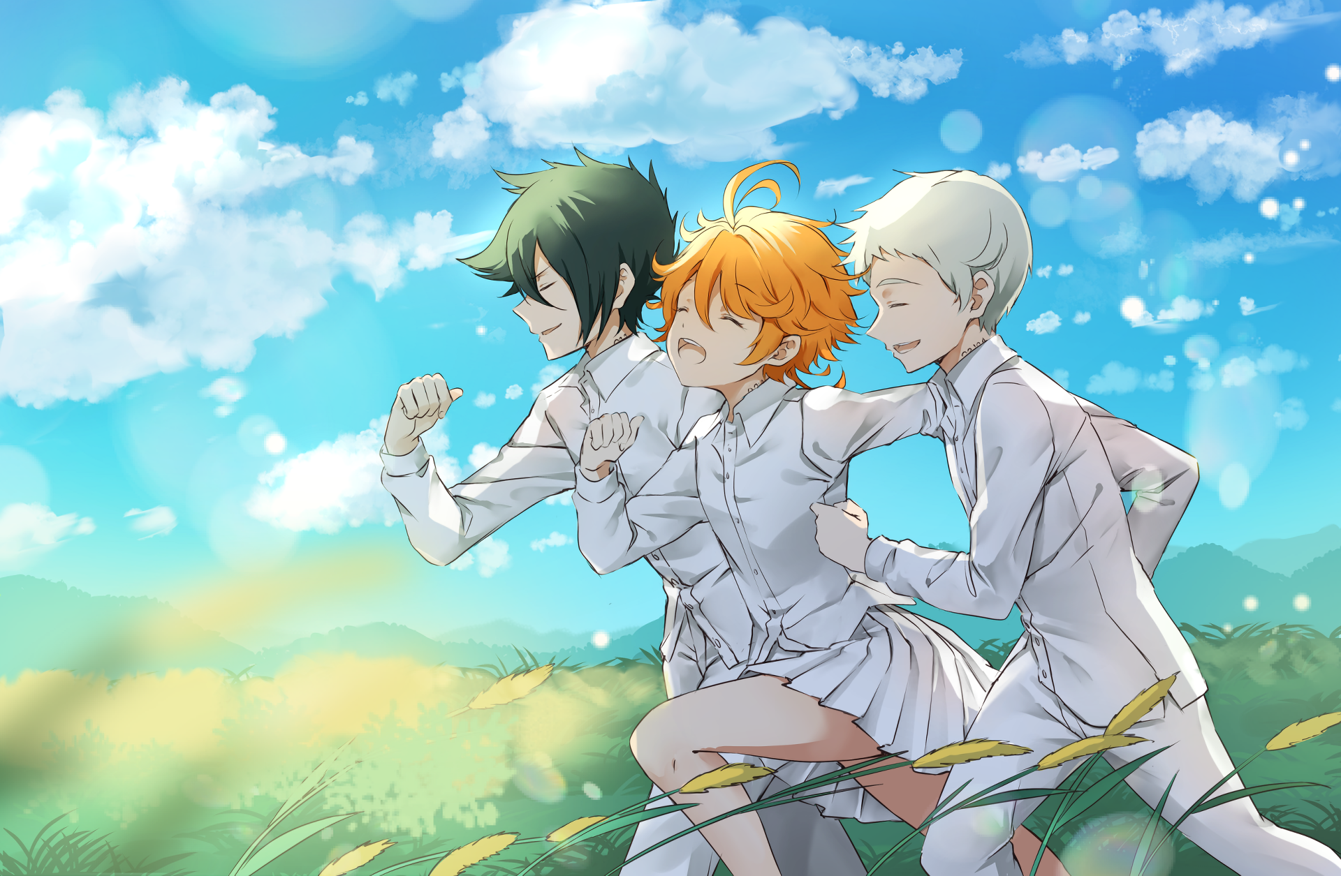 Norman Ray The Promised Neverland HD Wallpaper Background