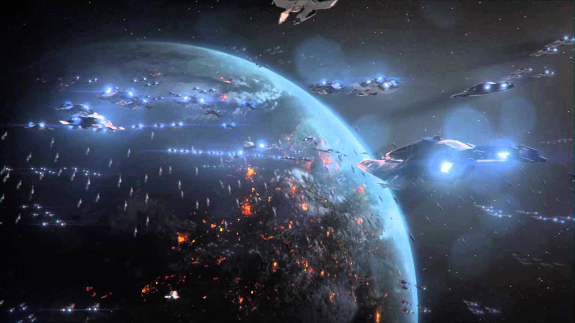 Mass Effect Sword Fleet Arrive 1080p