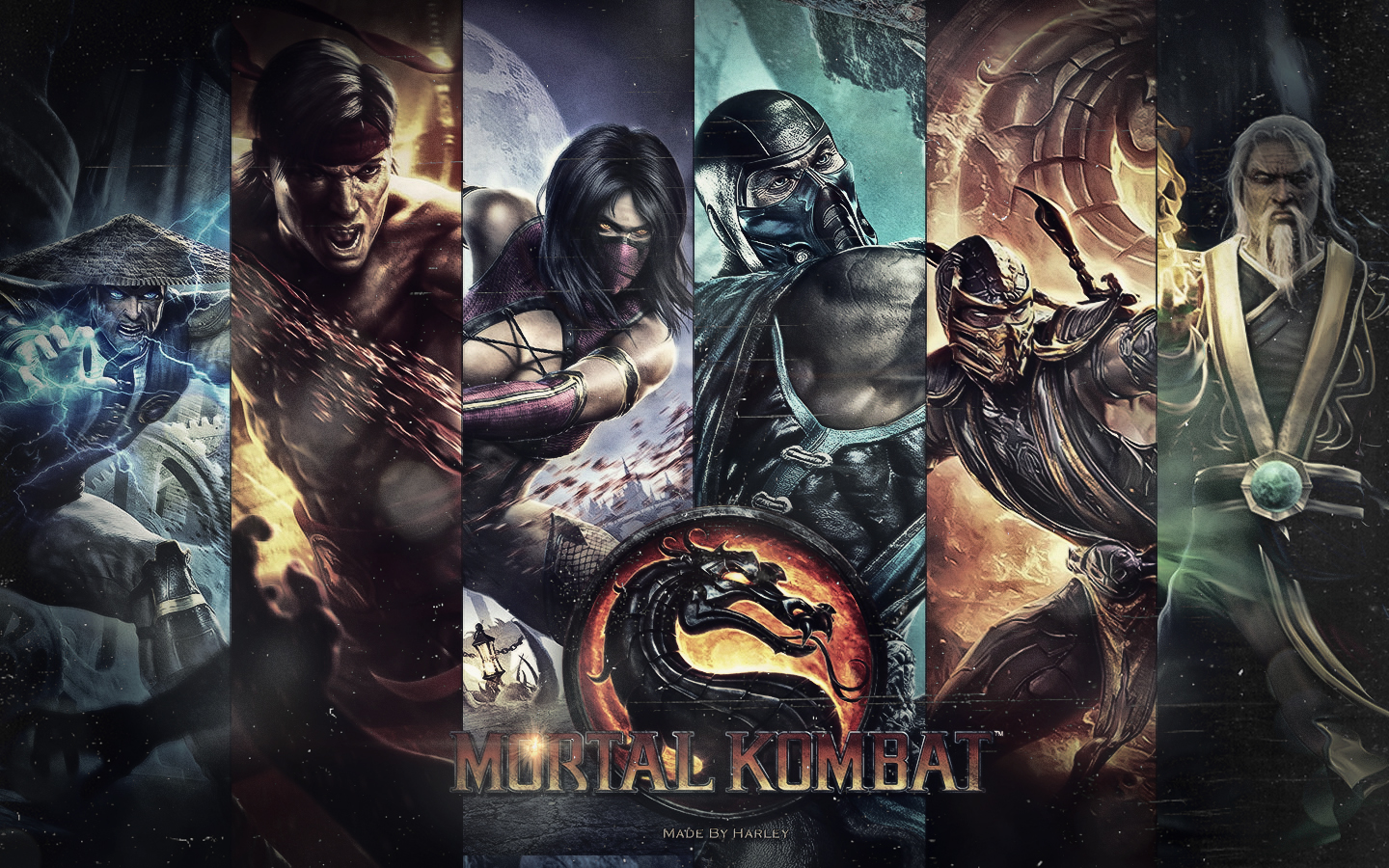 Mortal Kombat Wallpaper By Hquinnart Fan Art Games