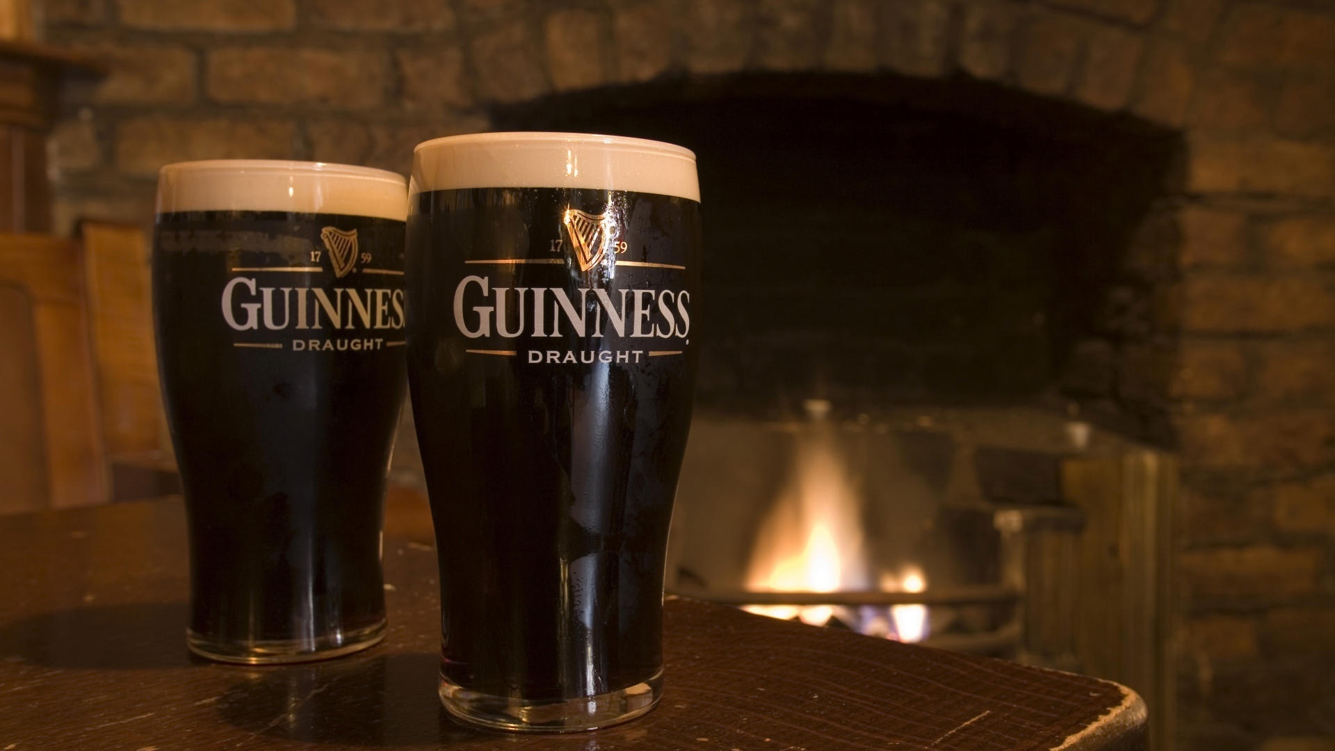 Two Glasses With Guinness Beer Wallpaper55 Best Wallpaper